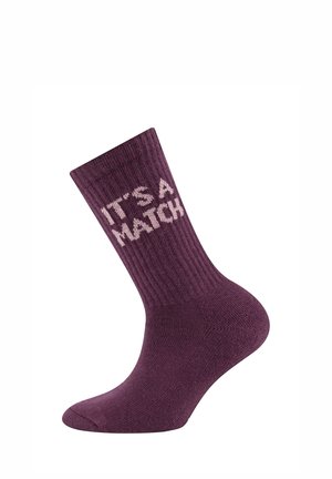Ewers, SOCKEN IT´S A MATCH - Socken - aubergine