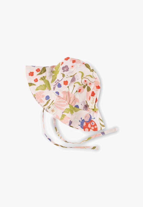 HAPPY LADYBUG – Hut – weiß rosa grün