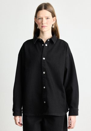 GISLA SHIRT - Hemdbluse - black