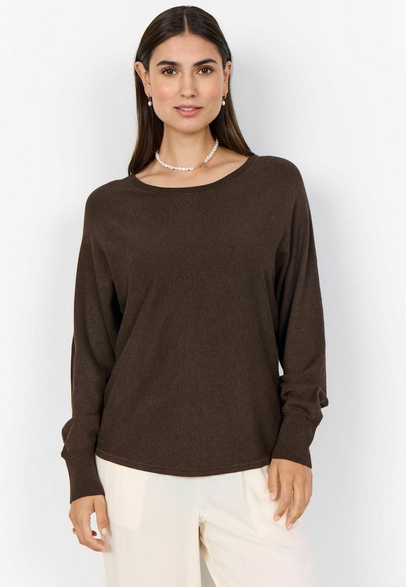 Soyaconcept DOLLIE - Pulover - hot fudge melange