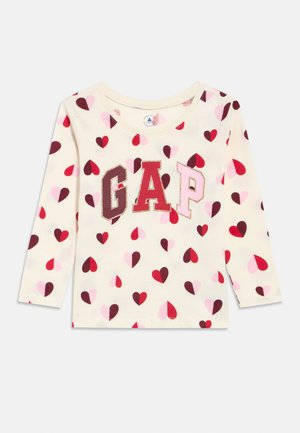 LOGO TEE GIRL - Bluză cu mânecă lungă - new off white