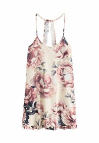 Next - REGULAR FIT - Spalna srajca - ecru floral Miniaturna slika 1
