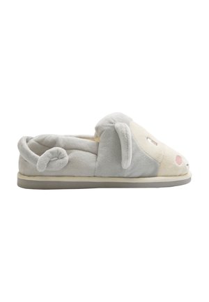 MONO Y OREJAS 3D - Pantuflas - grey pink