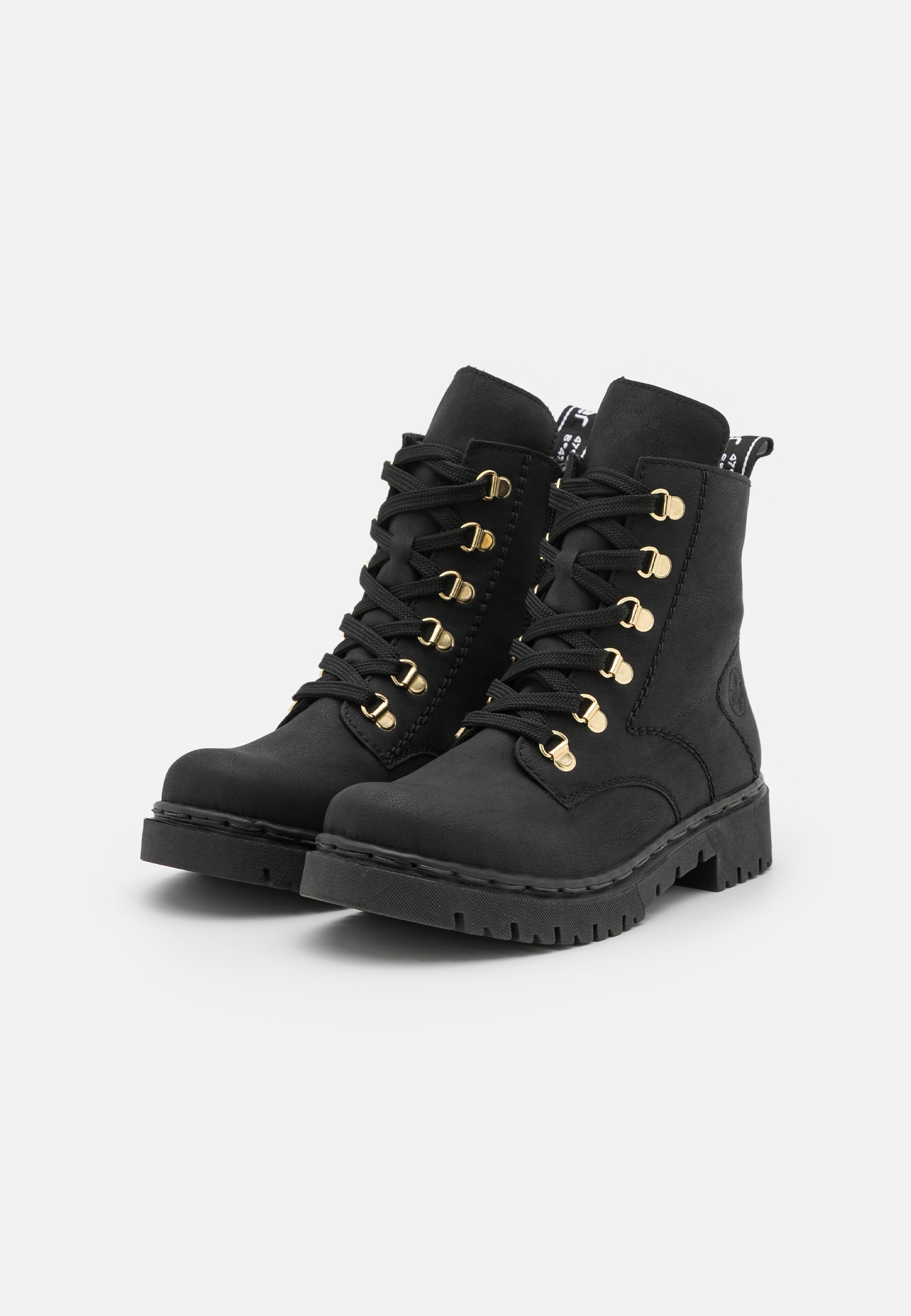 Rieker Veterboots - schwarz/zwart - Zalando.nl