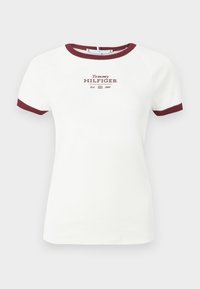 MONOTYPE SLIM RINGER  - T-shirt estampada - ivory petal