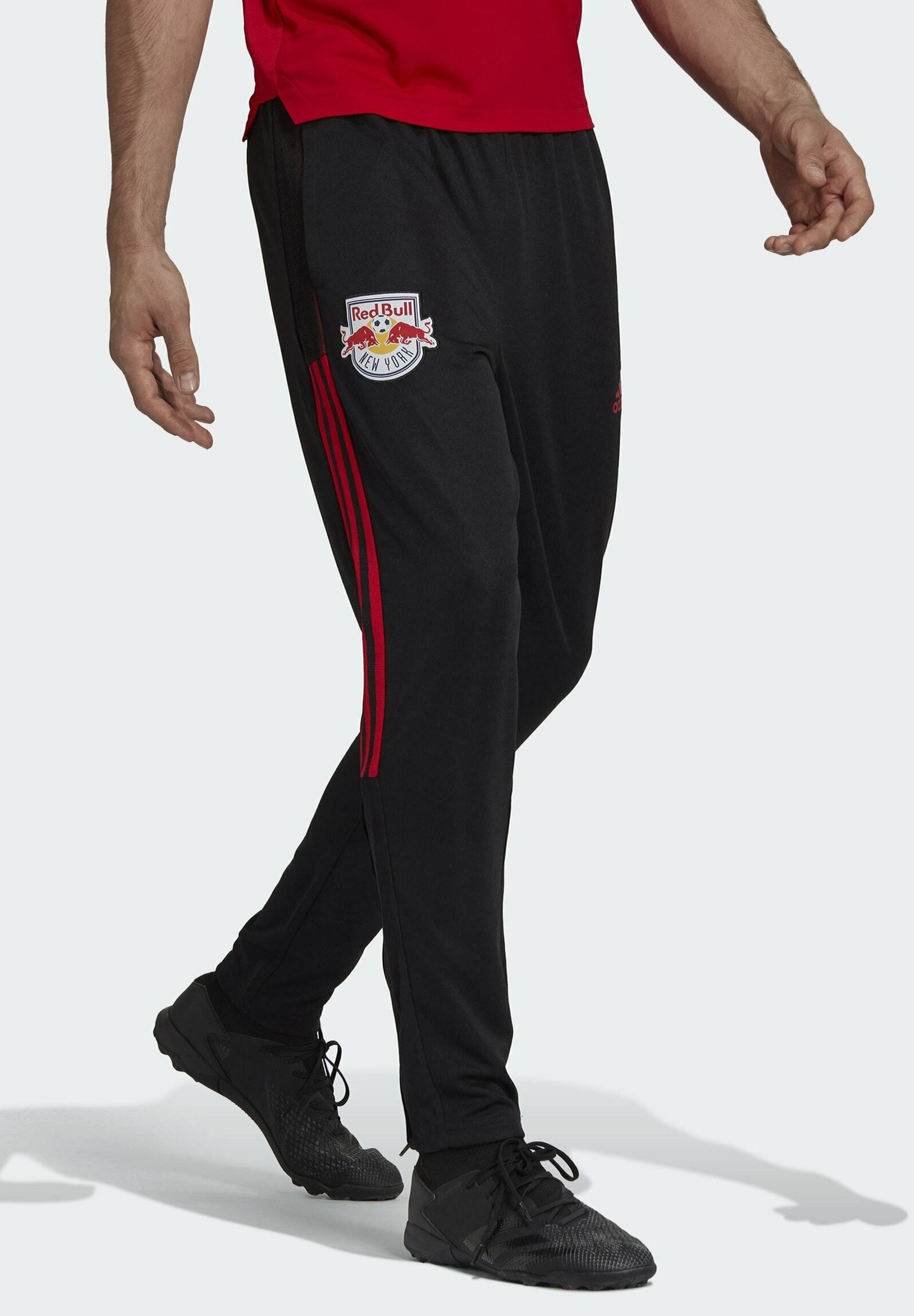 adidas Performance NEW YORK RED BULLS - Pantalones deportivos - black/negro  - Zalando.es
