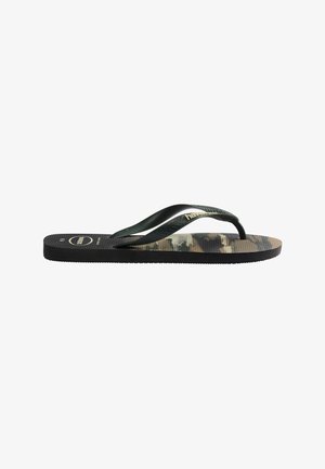 Havaianas, TOP CAMU - Riemensandalette - black green olive