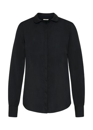 BUBI COLLAR - Button-down blouse - black