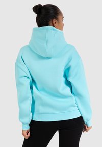 Smilodox ODELIA BASIC HOODIE - Jersey con capucha - türkis