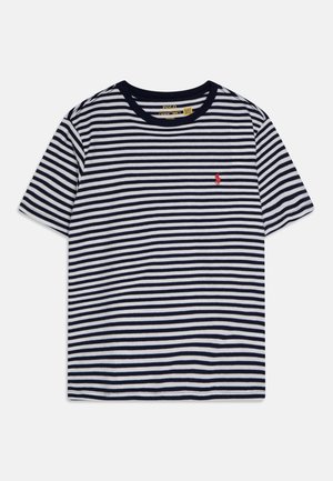T-shirt print - cruise navy/white