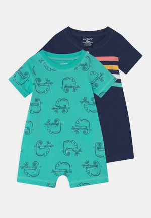 MULTI STRIPE 2 PACK UNISEX - Pyžamo - dark blue