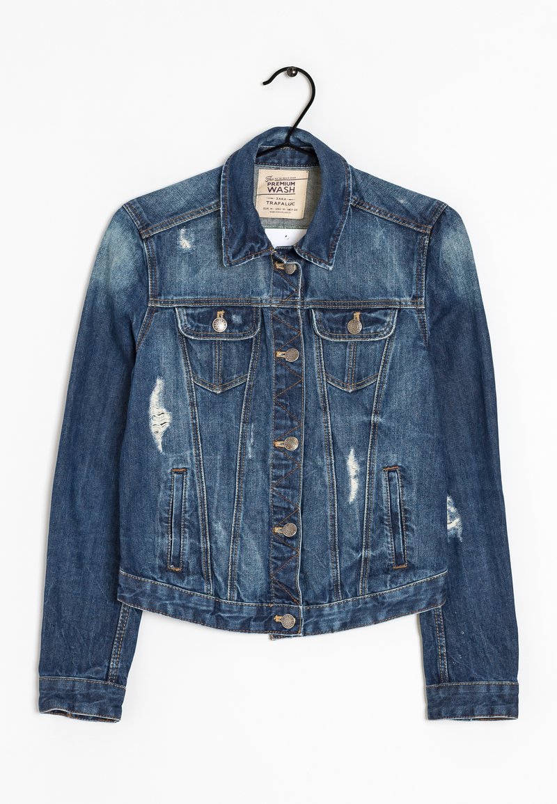 Zara Jeansjacke blue/blau (Preowned) Zalando.de