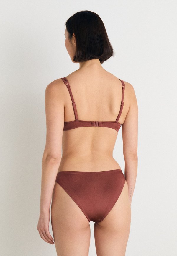 MIDNIGHT SWIM TAI - Bikini bottoms - burnt henna4