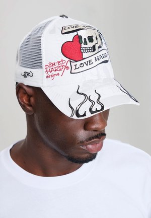 Ed Hardy, UNISEX  - Cap - white