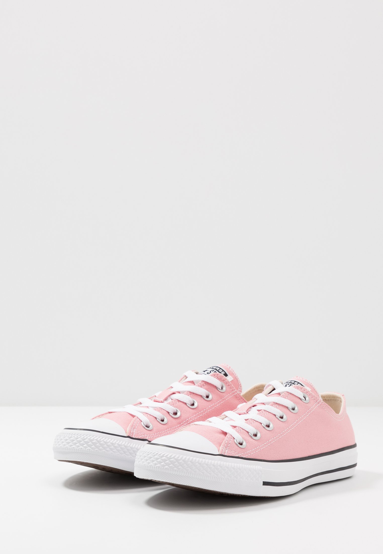 converse pale pink ox trainers