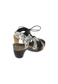 Think! Riemensandalette - schwarz kombi