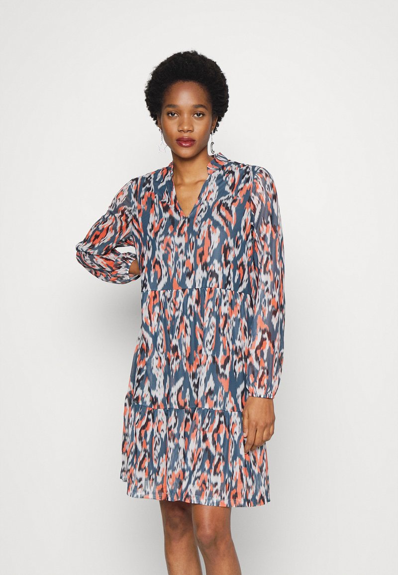 VILA VIVOLETTE DRESS - Vestido de dia - north atlantic/mareno