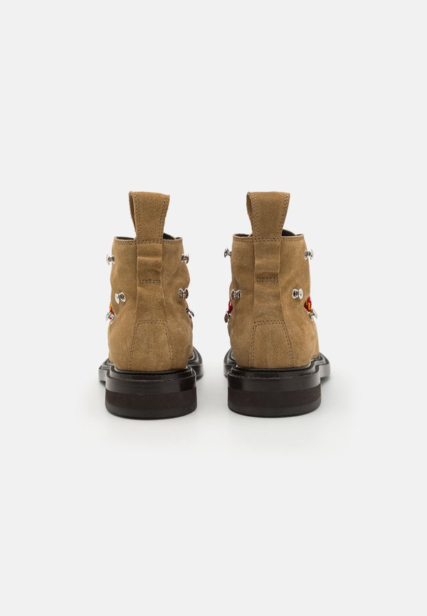 TREKKING - Lace-up ankle boots - beige4