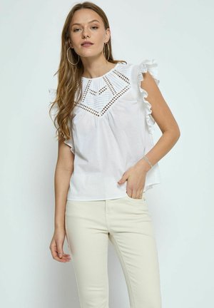 Desires MATINE FRILL SLEEVE - Blouse - white