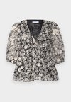 FLORA - Bluse - black