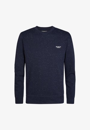 Petrol Industries, MELANGE CREW NECK SWEATSHIRT ROSEWOOD - Sweatshirt - royal navy