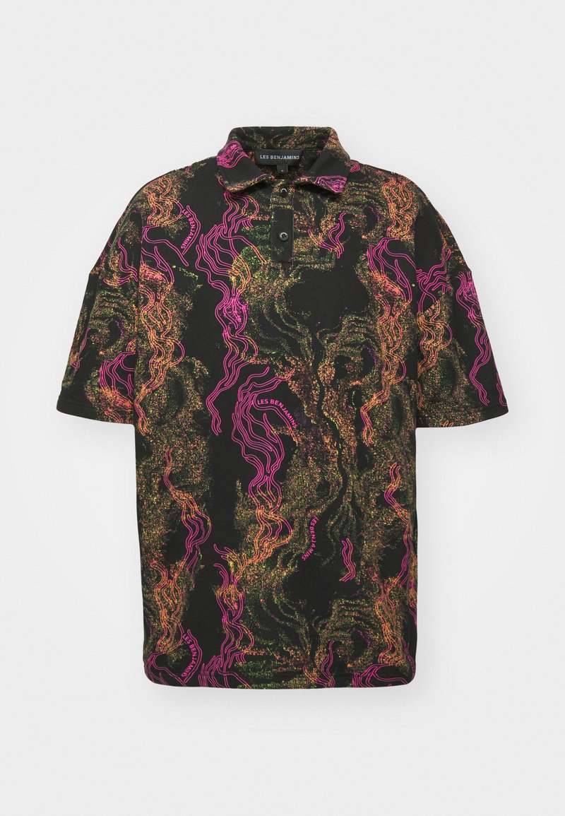 Les Benjamins Poloshirt zwart Les Benjamins Poloshirt zwart