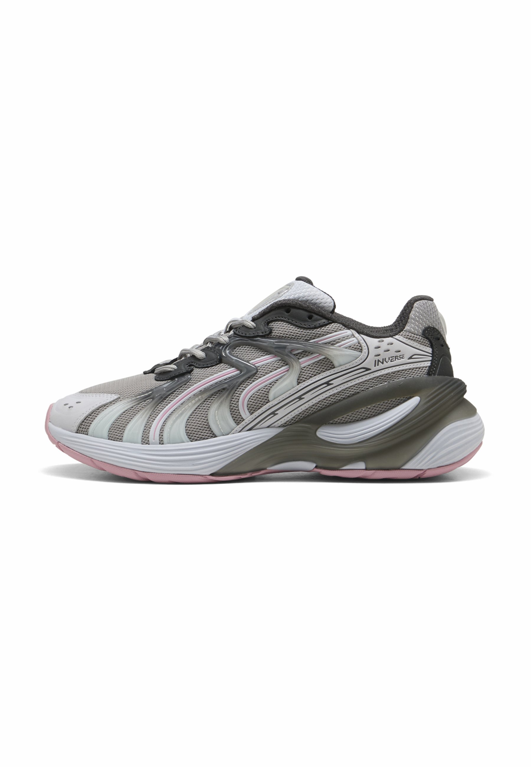 Puma INVERSE SHADES - Trainers - gray echo-dusky gray-silver mist