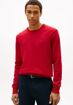 Tommy Hilfiger, CREW NECK  - Maglione - medium red