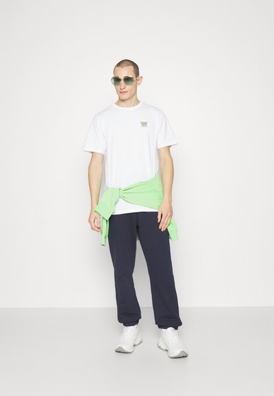 WOOD WOOD SAMI LOGO - Βασικό μπλουζάκι - white