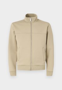 BALLIER SCRIPT TRACK JACKET - Sweatjacke - dark sand