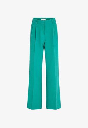 Morgan, WIDE LEG WITH DARTS - Pantalones - vert moyen