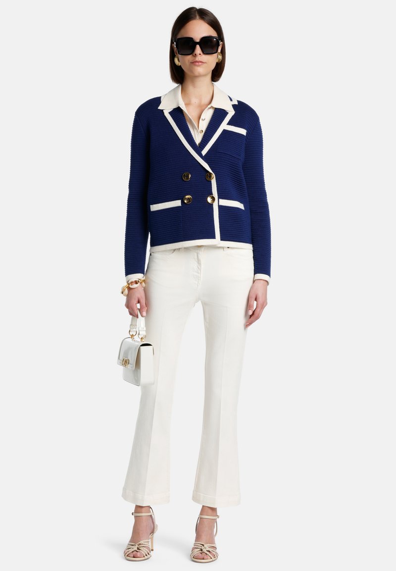spagnoli autunno inverno luisa spagnoli tailleur blu