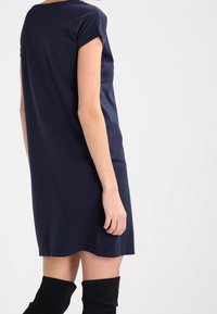 VILA Žerzejové šaty - dark blue