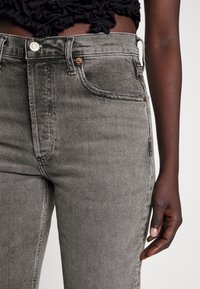 Agolde Vaqueros rectos - dark grey