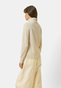 Just Cashmere Maglione - mottled pearl gray