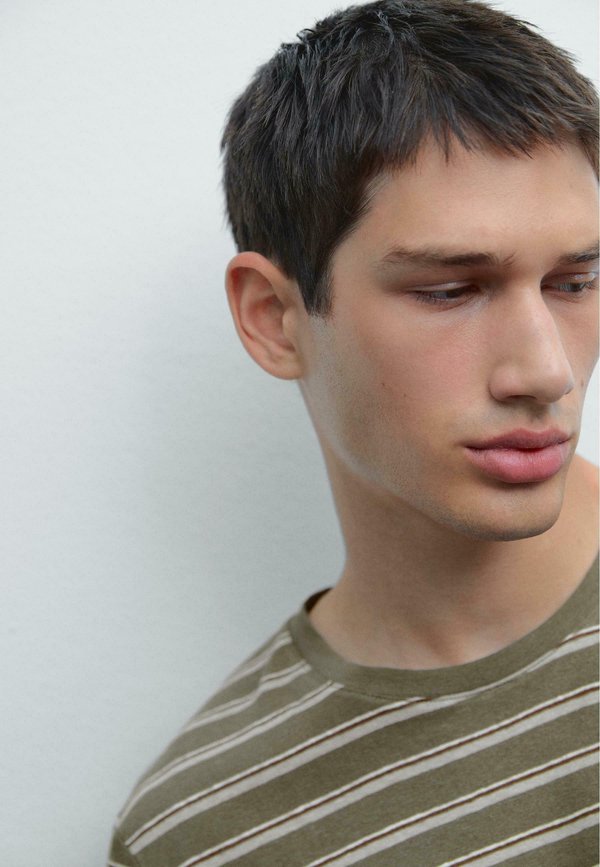 STRIPED  - Print T-shirt3