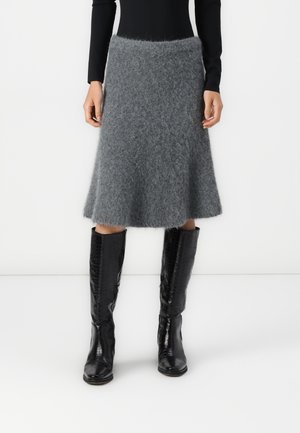 Samsøe Samsøe JEANNE SKIRT - A-line skirt - iron gate