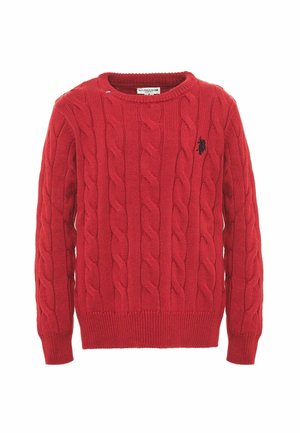 GIROCOLLO - Maglione - rosso