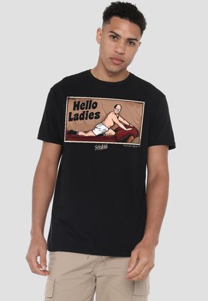 Cotton Soul, SEINFELD/HELLO LADIES - Print T-shirt - black