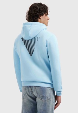 REGULAR FIT - Hoodie - sky blue