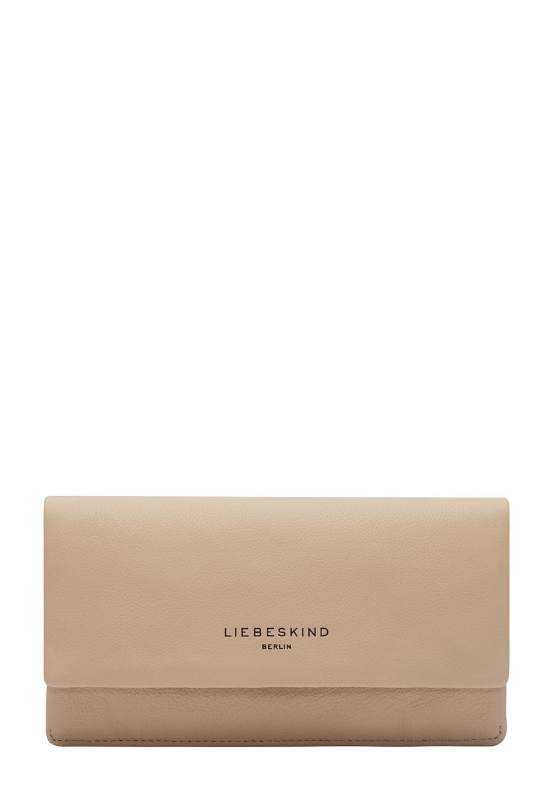 LIEBESKIND Slam Portafoglio Donna: Borsa Pelle Effetto Metallizzato Con Portamonete E 10 Scomparti Carte