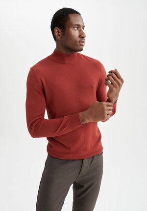 SLIM FIT - Trui - orange