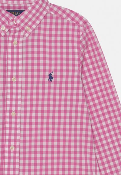 Polo Ralph Lauren GINGHAM COTTON POPLIN SHIRT - Camisa - resort rose/white