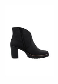 Rieker Bottines à plateau - schwarz