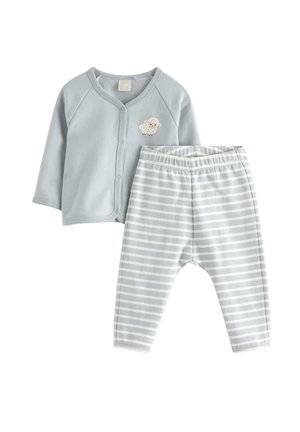 SET - Sweatjakke - light dusty blue