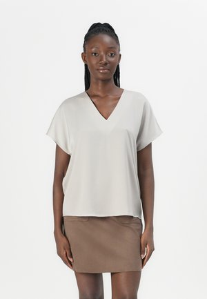 ONLY ONLLUCY LIFE V NECK - Μπλούζα - dove