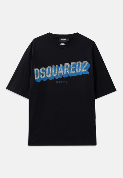 Dsquared2 Trükipildiga T-särk - black