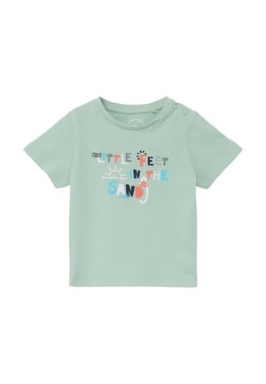 s.Oliver MIT STATEMENT - T-shirt z nadrukiem