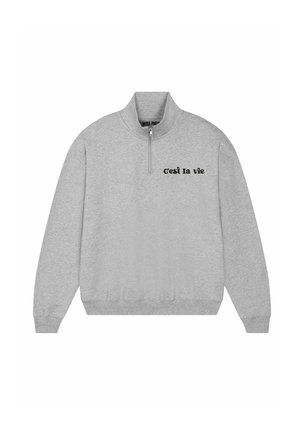 CEST LA VIE  SUPERHEAVY  - Sweatshirt - mottled grey
