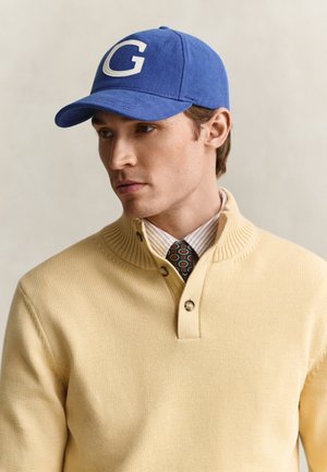 GANT, G BADGE MOLESKIN UNISEX - Cappellino - nautical blue